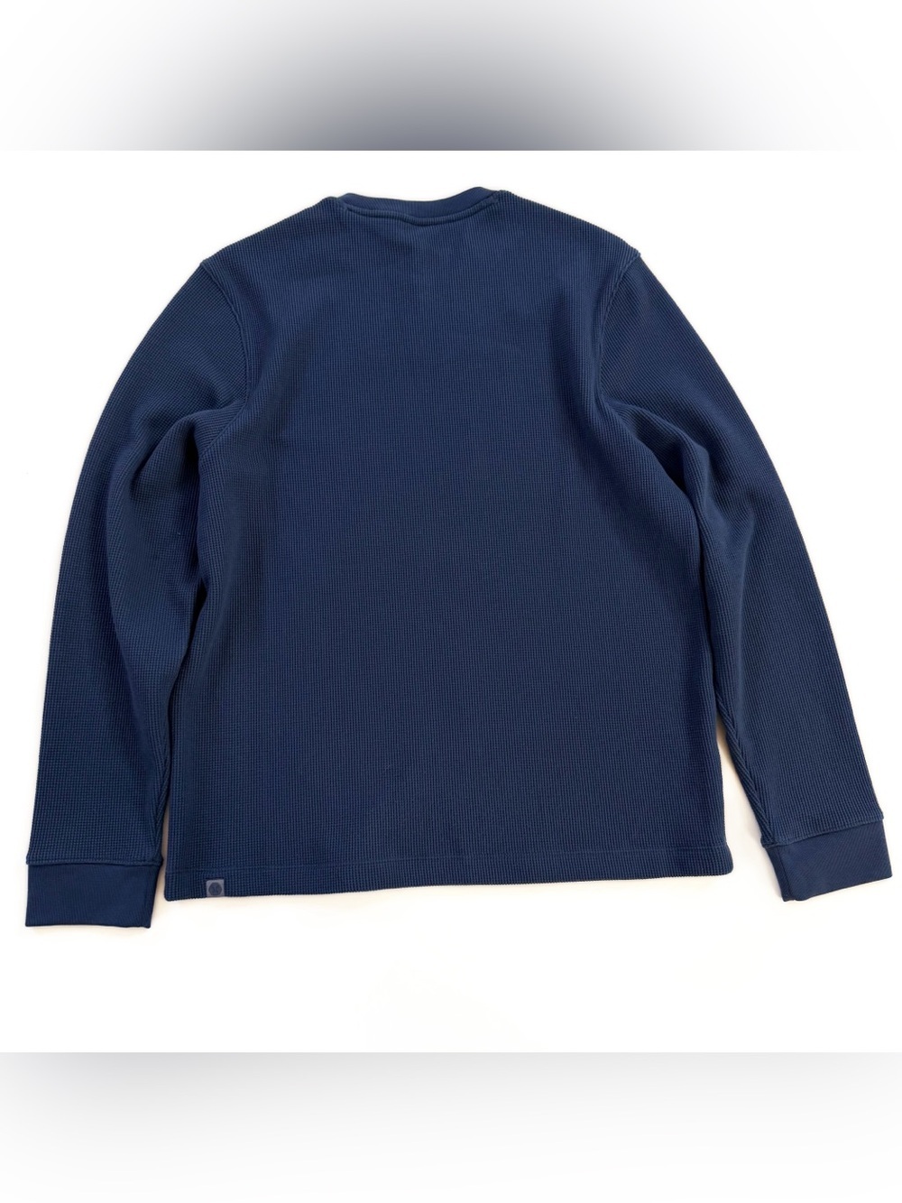 Lululemon Shirt Mens Small Waffle Knit Thermal Shirt Crewneck - Picture 5 of 5